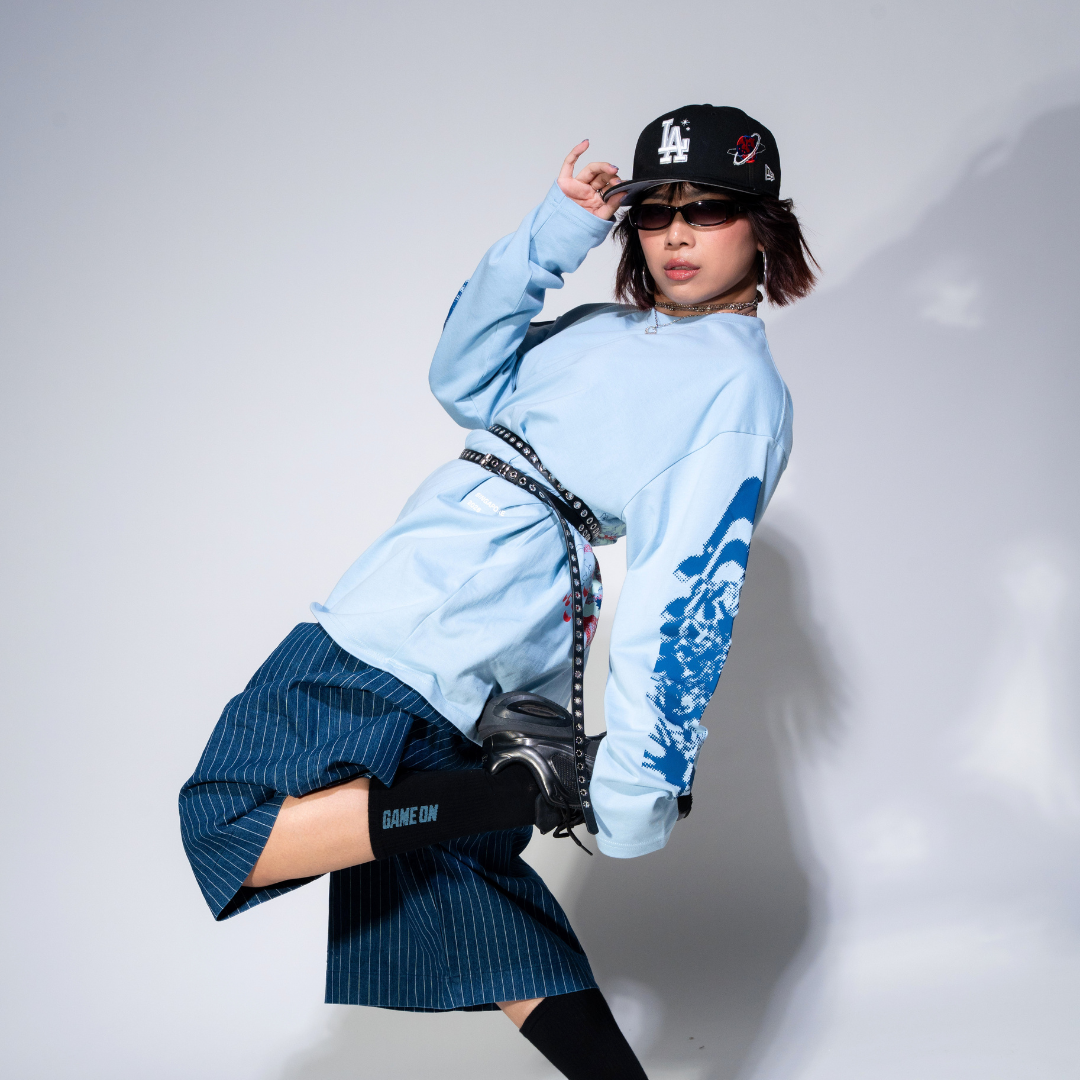 Super 24 Long Sleeve (Muted Blue)